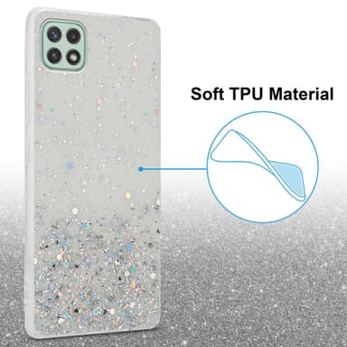 Samsung Galaxy A22 5G Skal Fodral Case (Genomskinlig)