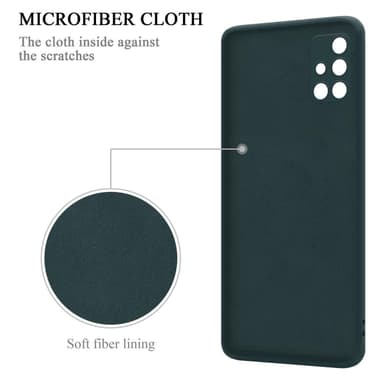 Skal Samsung Galaxy A51 4G / M40s Fodral Case (Grön)