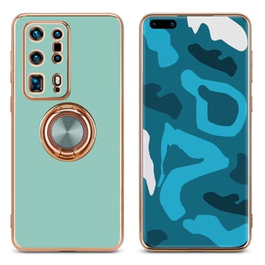 Huawei P40 PRO+ Skal Fodral Case (Turkos)