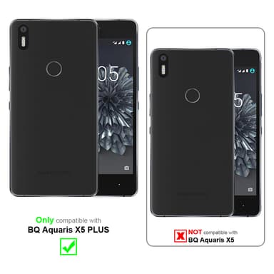 BQ Aquaris X5 PLUS Skal Fodral Case (Röd)
