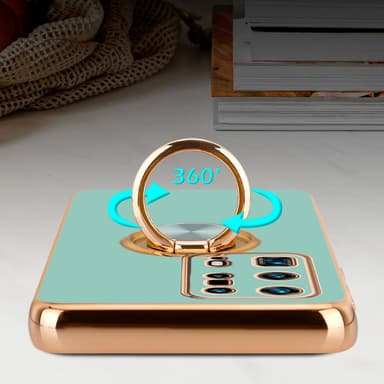 Huawei P40 PRO+ Skal Fodral Case (Turkos)