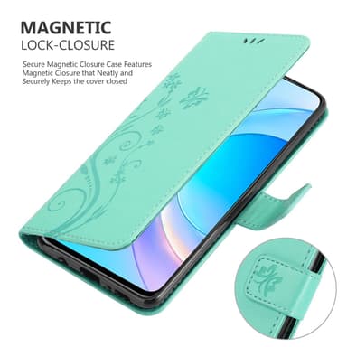 Honor 50 LITE Plånboksfodral Skal (Turkos)