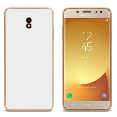 Samsung Galaxy J3 2017 Skal Fodral Case (Vit)