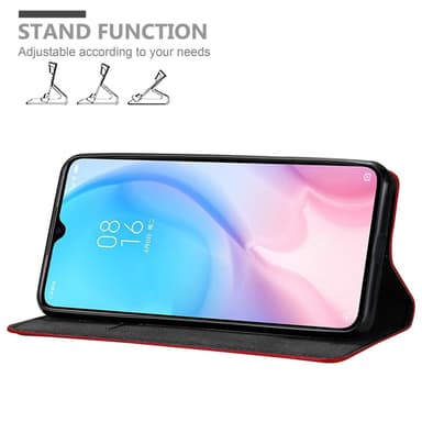 Xiaomi Mi 9 LITE Skal Fodral Case (Röd)