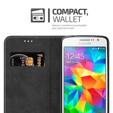 Samsung Galaxy GRAND PRIME Skal Fodral Case (Röd)