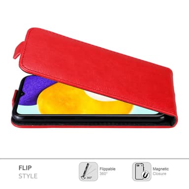 Samsung Galaxy A13 5G Flipfodral Skal (Röd)