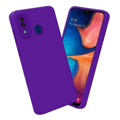 Samsung Galaxy A20 / A30 / M10s Skal Fodral Case (Lila)