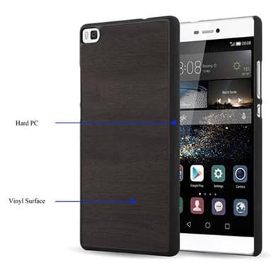 Huawei P8 Skal Fodral Case (Svart)