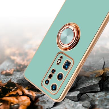 Huawei P40 PRO+ Skal Fodral Case (Turkos)