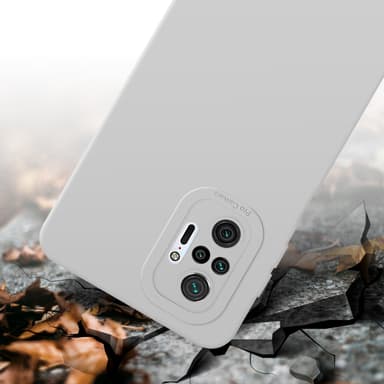 Xiaomi RedMi NOTE 10 PRO Skal Fodral Case (Vit)