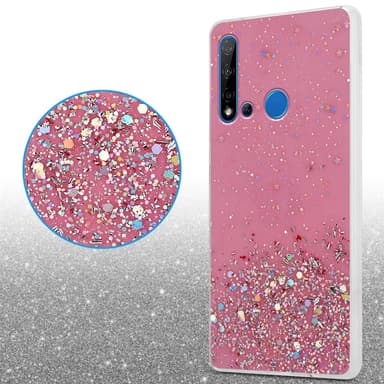 Huawei NOVA 5i / P20 LITE 2019 Skal Fodral Case (Rose)