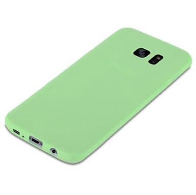 Skal Samsung Galaxy S7 EDGE Fodral Case (Grön)