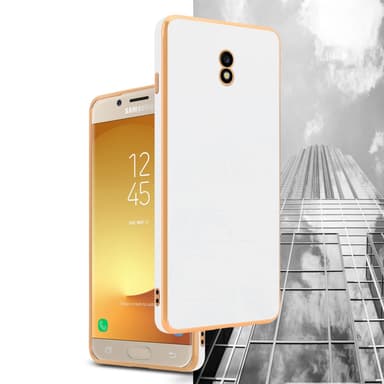 Samsung Galaxy J3 2017 Skal Fodral Case (Vit)