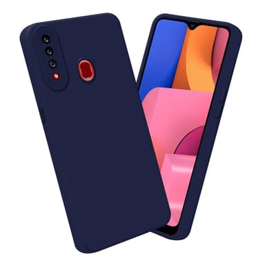 Samsung Galaxy A20s Skal Fodral Case (Blå)