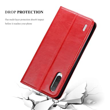 Xiaomi Mi 9 LITE Skal Fodral Case (Röd)