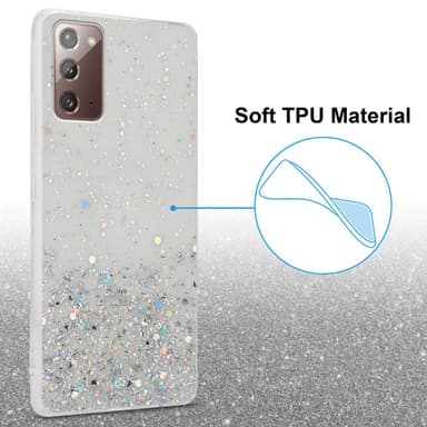 Samsung Galaxy NOTE 20 Skal Fodral Case (Transparent)
