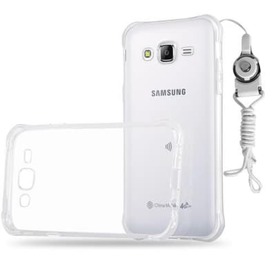 Samsung Galaxy J5 2015 Skal Fodral Case (Transparent)
