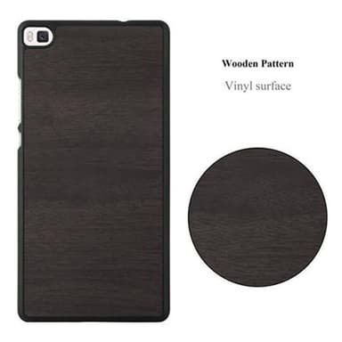 Huawei P8 Skal Fodral Case (Svart)