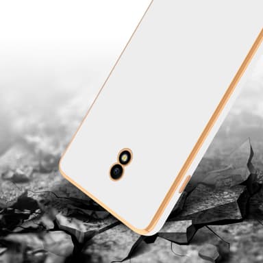 Samsung Galaxy J3 2017 Skal Fodral Case (Vit)