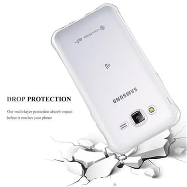 Samsung Galaxy J5 2015 Skal Fodral Case (Transparent)