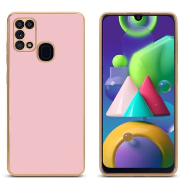 Samsung Galaxy M31 Skal Fodral Case (Rosa)