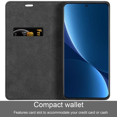 Xiaomi 12 PRO Skal Fodral Case (Svart)