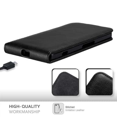Nokia Lumia 950 XL Flipfodral Skal (Svart)