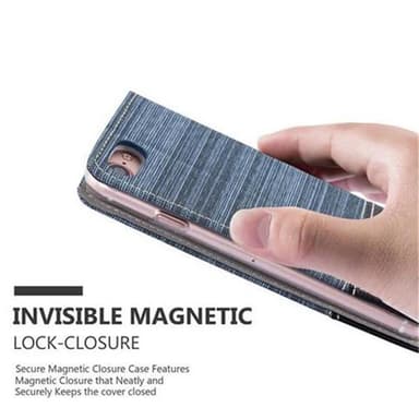 iPhone 7 / 7S / 8 / SE 2020 Plånboksfodral Skal (Blå)
