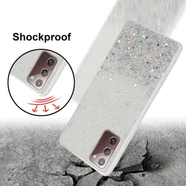 Samsung Galaxy NOTE 20 Skal Fodral Case (Transparent)