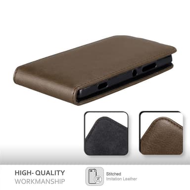 Sony Xperia SP Flipfodral Skal (Brun)