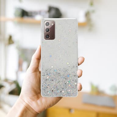 Samsung Galaxy NOTE 20 Skal Fodral Case (Transparent)