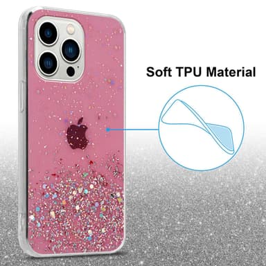 iPhone 14 PRO Skal Fodral Case (Rose)