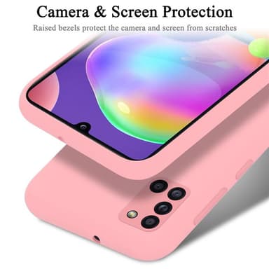 Samsung Galaxy A31 Skal Fodral Case (Rosa)