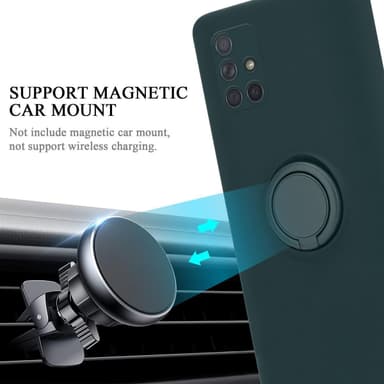 Skal Samsung Galaxy A51 4G / M40s Fodral Case (Grön)