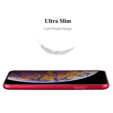 iPhone XS MAX Skal Fodral Case (Röd)