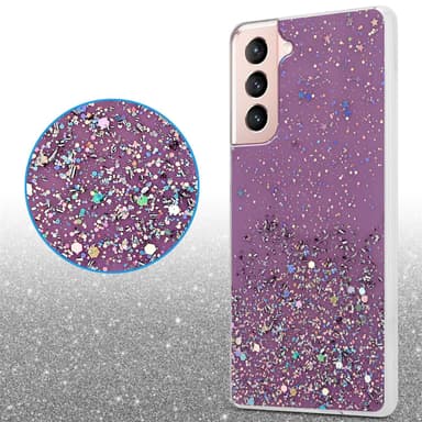 Samsung Galaxy S21 5G Skal Fodral Case (Lila)