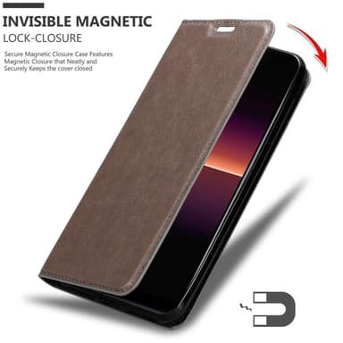Sony Xperia L4 Skal Fodral Case (Brun)