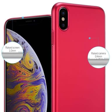 iPhone XS MAX Skal Fodral Case (Röd)