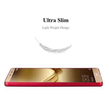 Huawei MATE 8 Skal Fodral Case (Röd)