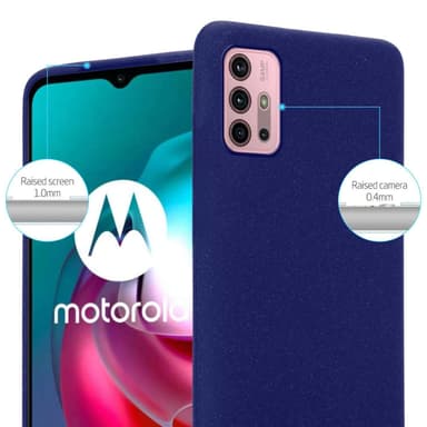 Skal Motorola MOTO G10 / G30 Fodral Case (Blå)