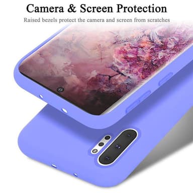 Samsung Galaxy NOTE 10 PLUS Skal Fodral Case (Lila)