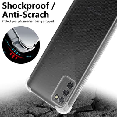 Samsung Galaxy A02s Skal Fodral Case (Genomskinlig)