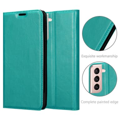 Samsung Galaxy S21 PLUS Skal Fodral Case (Turkos)