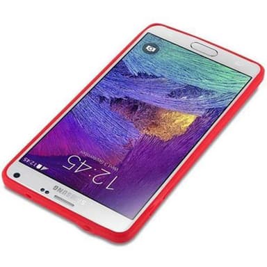 Skal Samsung Galaxy NOTE 4 Fodral Case (Röd)