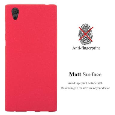 Skal Sony Xperia L1 Fodral Case (Röd)