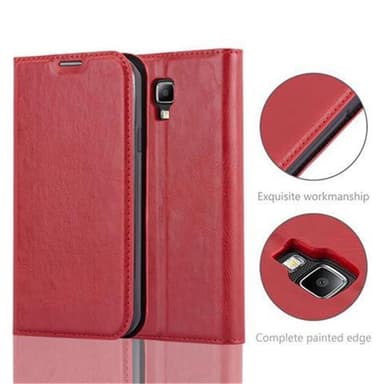 Samsung Galaxy S4 ACTIVE Skal Fodral Case (Röd)