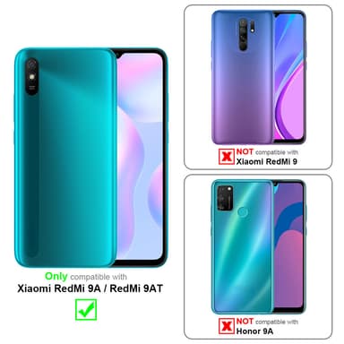 Xiaomi RedMi 9A / RedMi 9AT 3x Skyddsglas Skyddsfilm