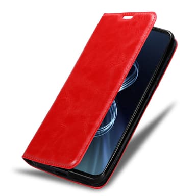 Asus ZenFone 8 Skal Fodral Case (Röd)