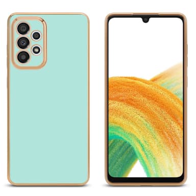 Samsung Galaxy A33 5G Skal Fodral Case (Grön)