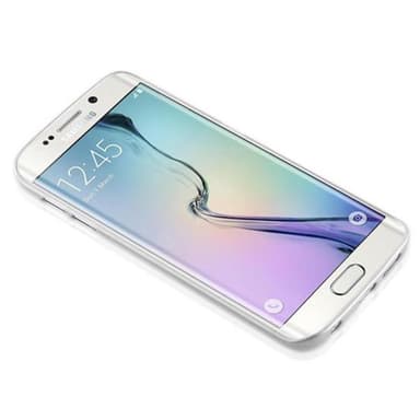 Samsung Galaxy S6 EDGE Skal Fodral Case (Silver)